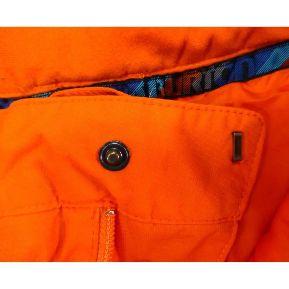 Burton Youth Orange Snow Pants US 14/16 EU 18-155 Durable Adjustable Waist Insul